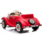 Elektrické autíčko Mercedes Benz 540K Retro - červená - nosnosť 100KG!!!